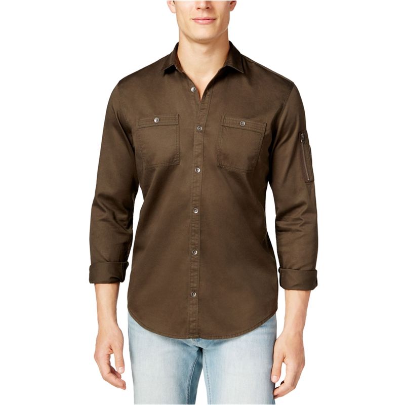 INC Mens Claudius Ls Button Up Shirt Nwt